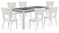 Chalanna Dining Table and 6 Chairs