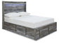 Baystorm  Panel Bed With 6 Storage Drawers